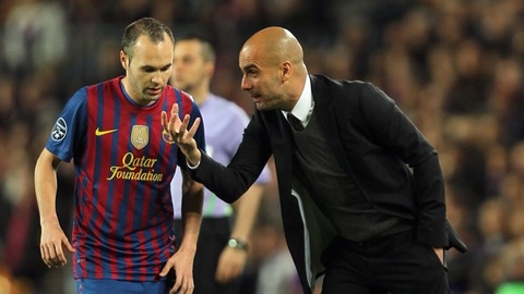 Andres Iniesta là 'đệ tử' tiếp theo của Pep Guardiola theo nghiệp HLV